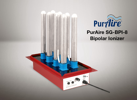 PurAir In-Duct Mounted Bipolar Ionizers for any space up to 25,000SqM
