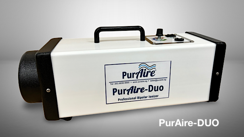 PurAire-DUO portable bipolar ionizer.